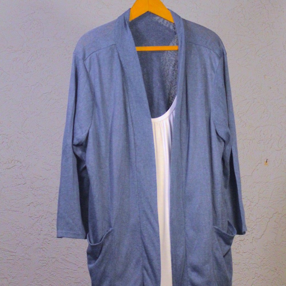 Cardigan with Detachable Scarf